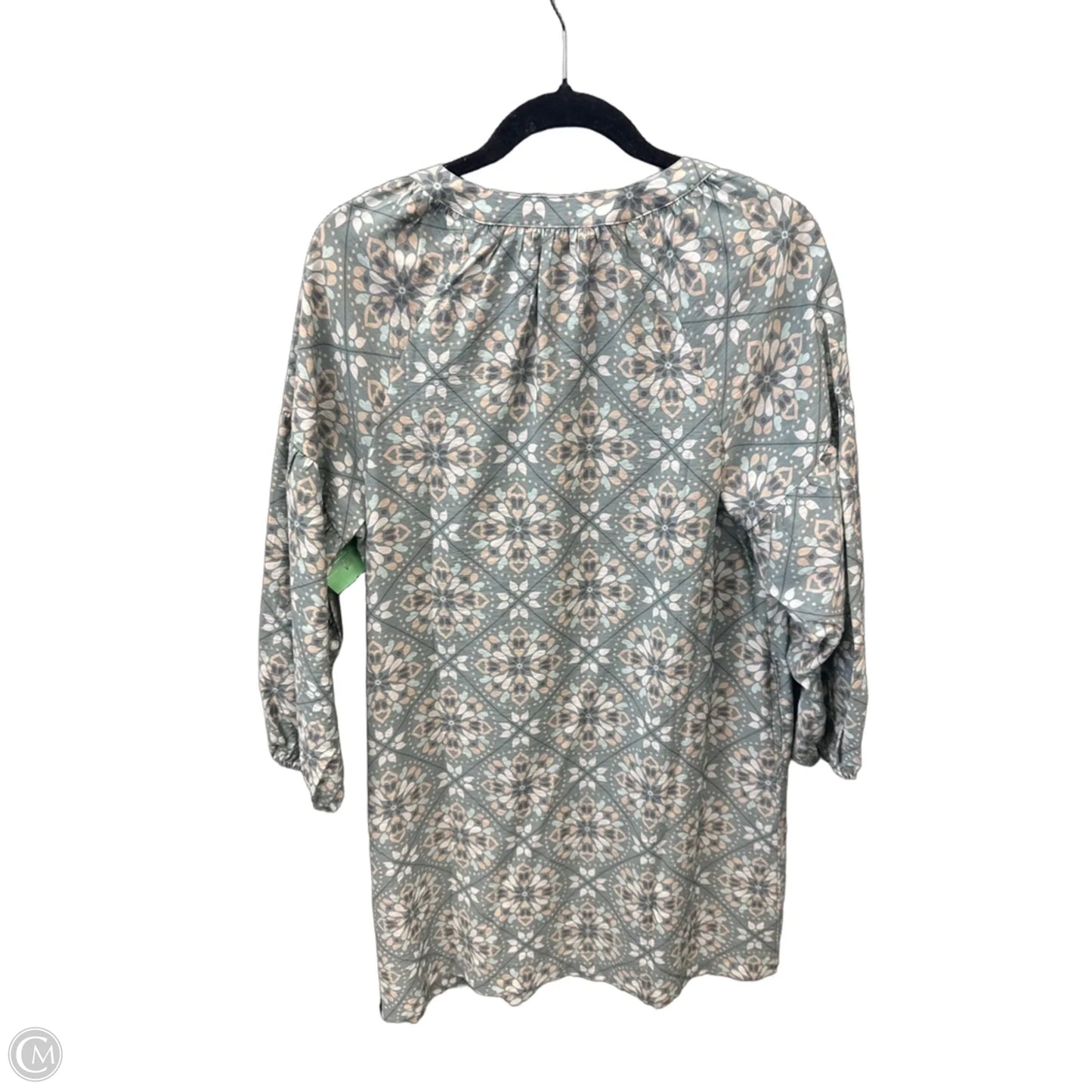 Dress Casual Midi By Loft In Green, Size: M