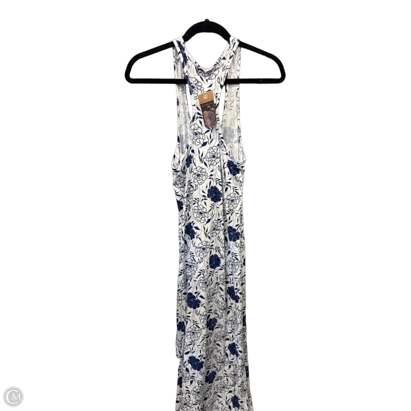 Dress Casual Maxi By Alternative In Blue & White, Size: S