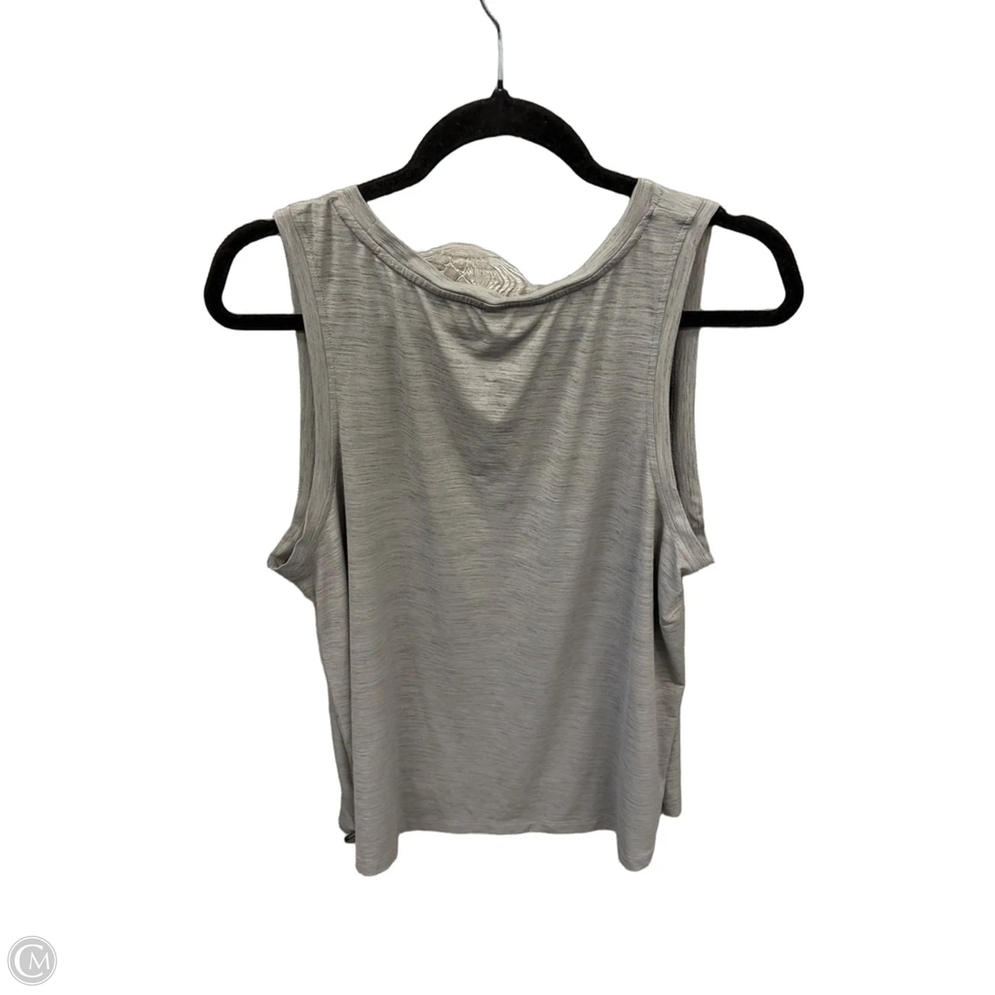 Athletic Tank Top By Mta Sport In Grey, Size: 1x