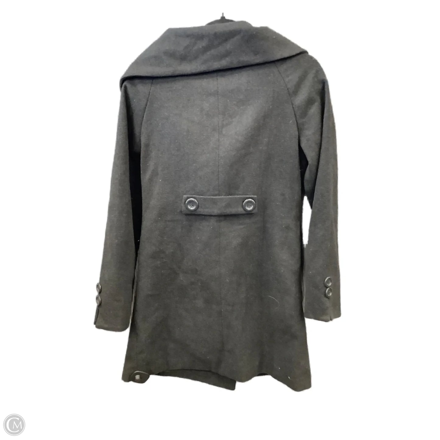 Coat Peacoat By Ambiance Apparel In Grey, Size: S