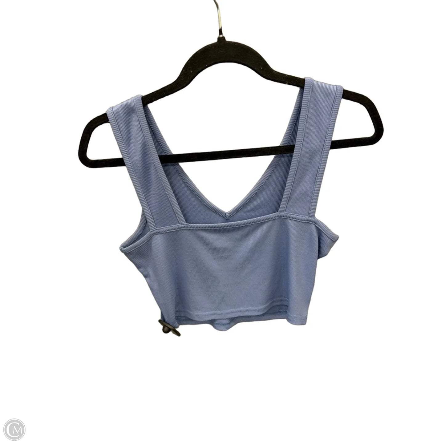 Top Sleeveless Basic By Shein In Blue, Size: M