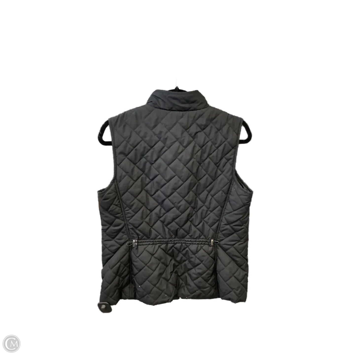 Vest Puffer & Quilted By Croft And Barrow In Black, Size: M