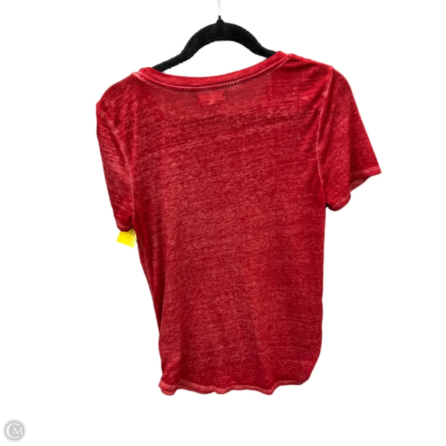 Top Short Sleeve By Maurices In Red, Size: S
