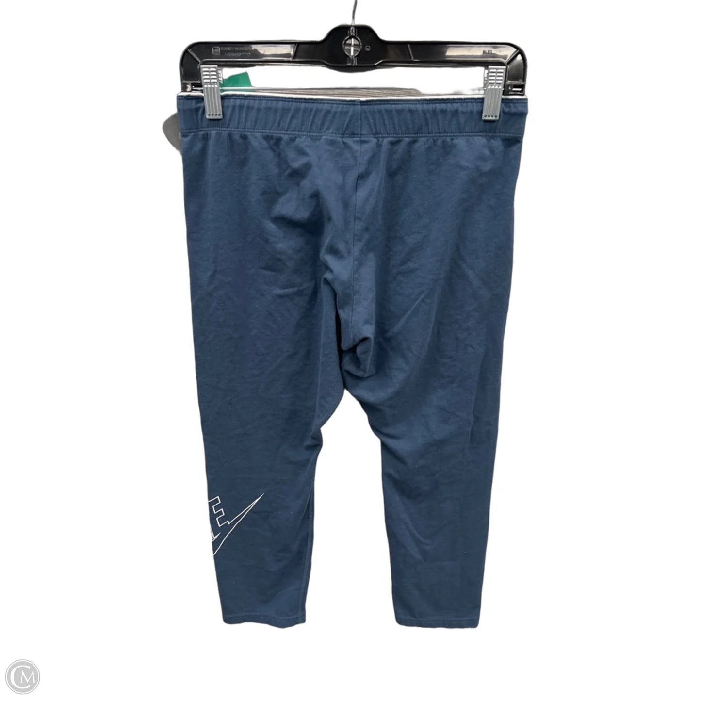 Athletic Capris By Nike In Blue, Size: L