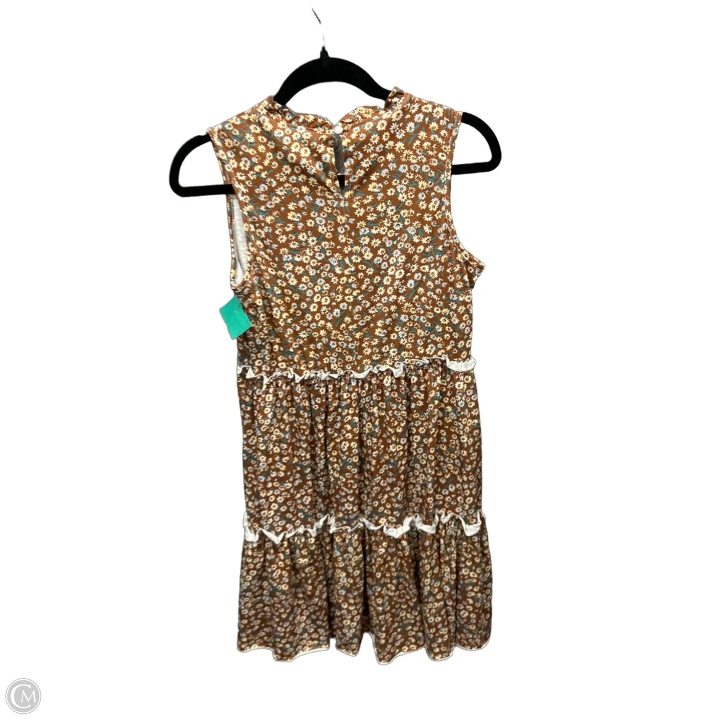 Dress Casual Short By Shein In Floral Print, Size: S