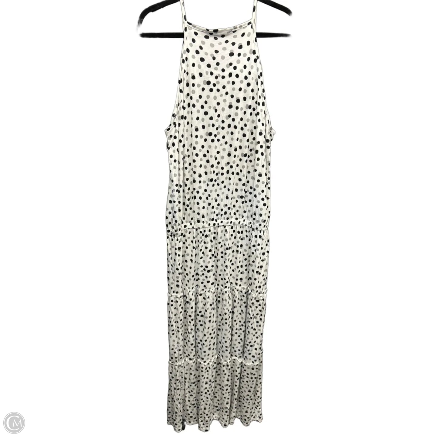 Dress Casual Maxi By Lascana In Polkadot Pattern, Size: Xl
