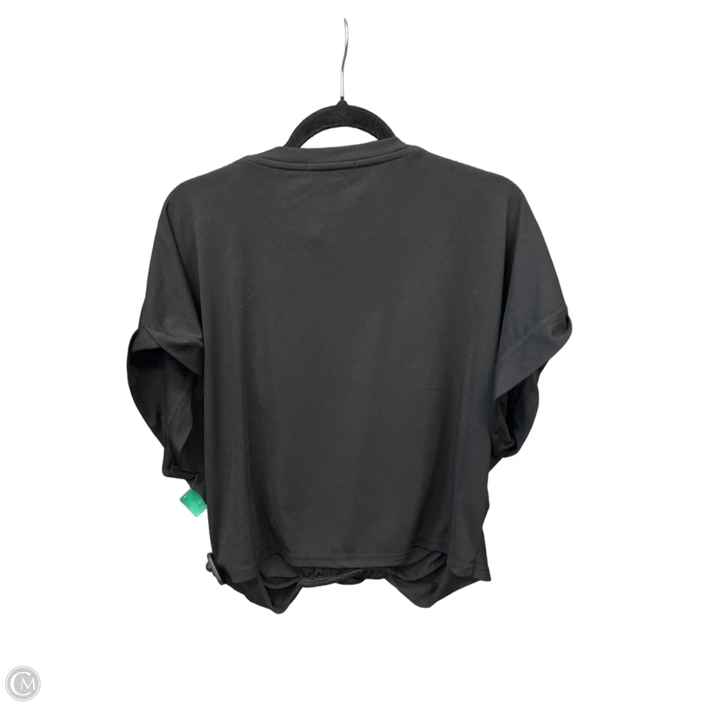 Top Short Sleeve By Cider In Black, Size: 3x