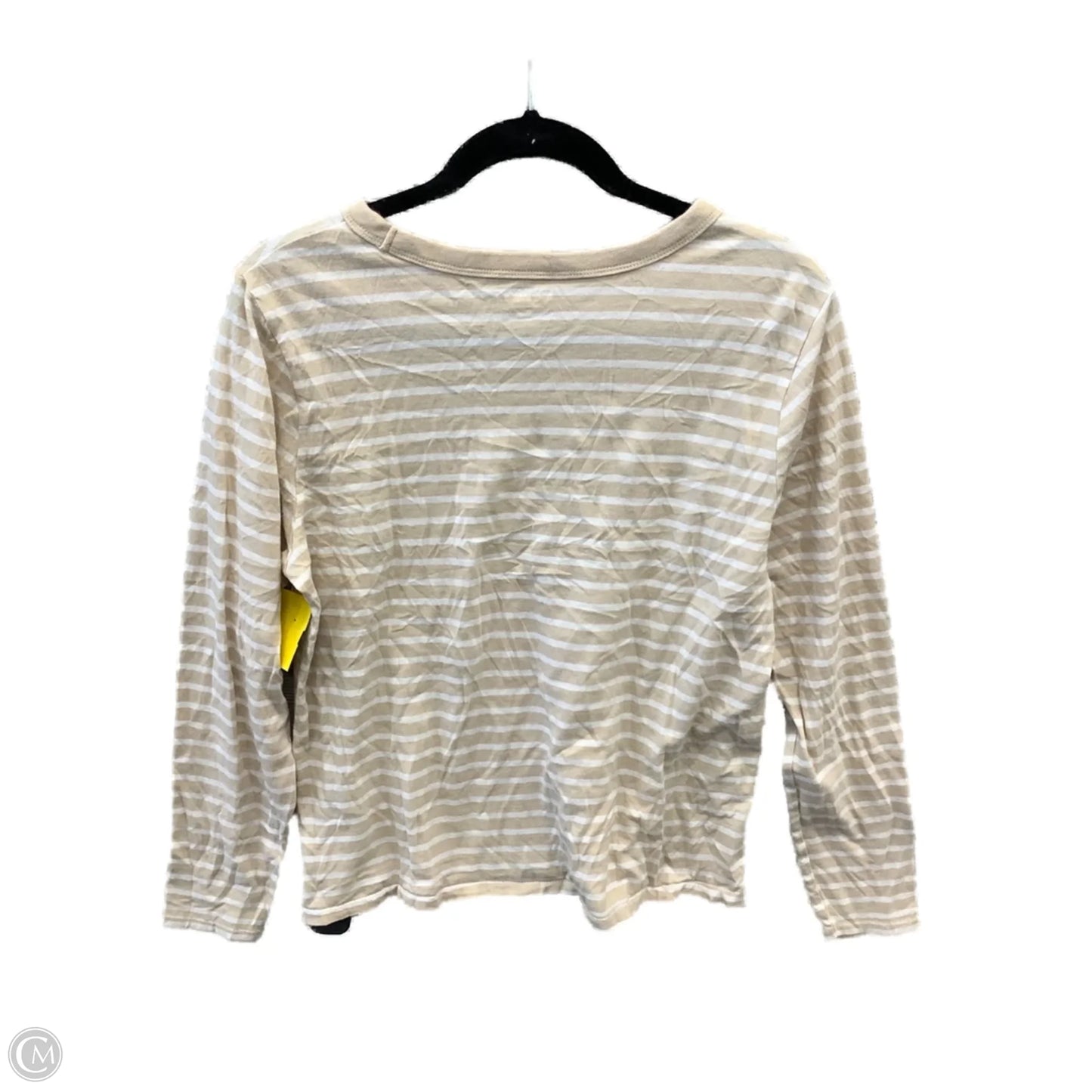 Top Long Sleeve By Old Navy In Striped Pattern, Size: L