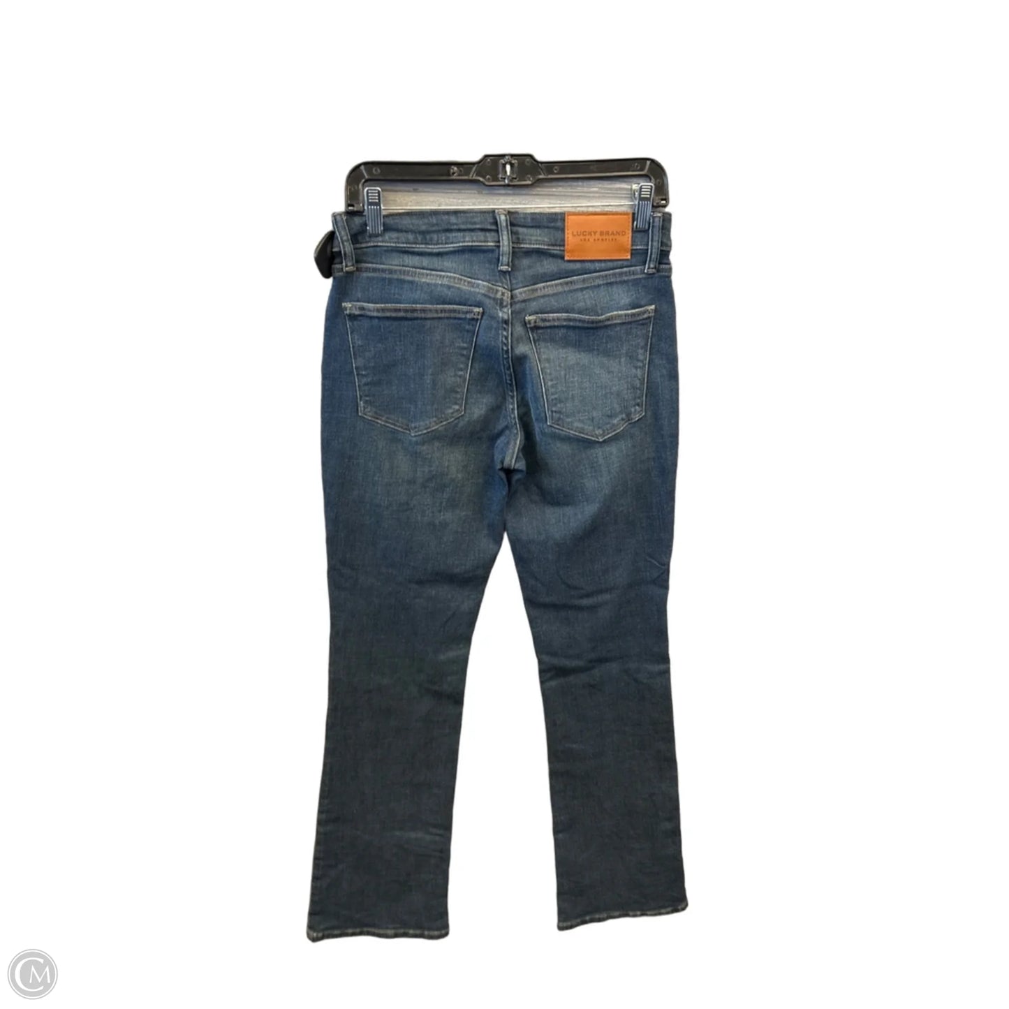 Jeans Straight By Lucky Brand In Blue Denim, Size: 6