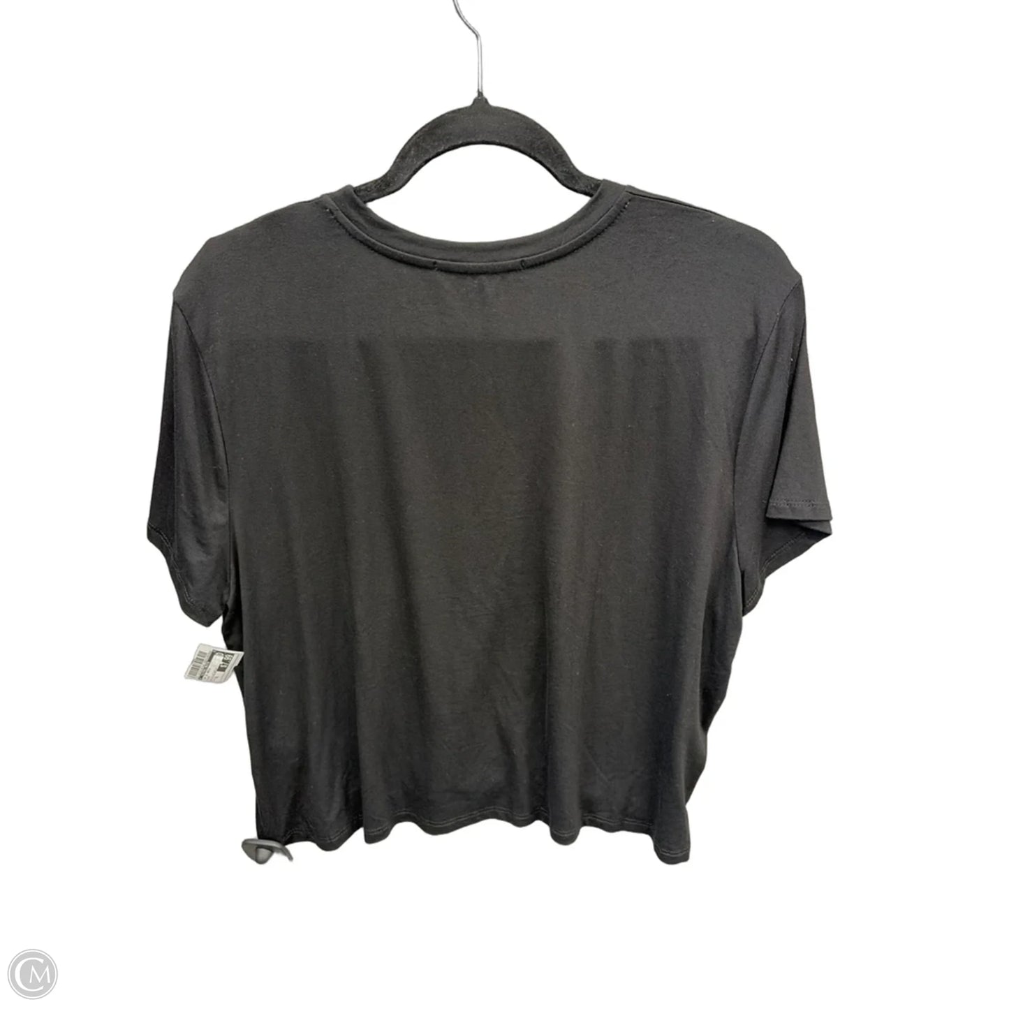 Top Short Sleeve Basic By Clothes Mentor In Black, Size: Xl