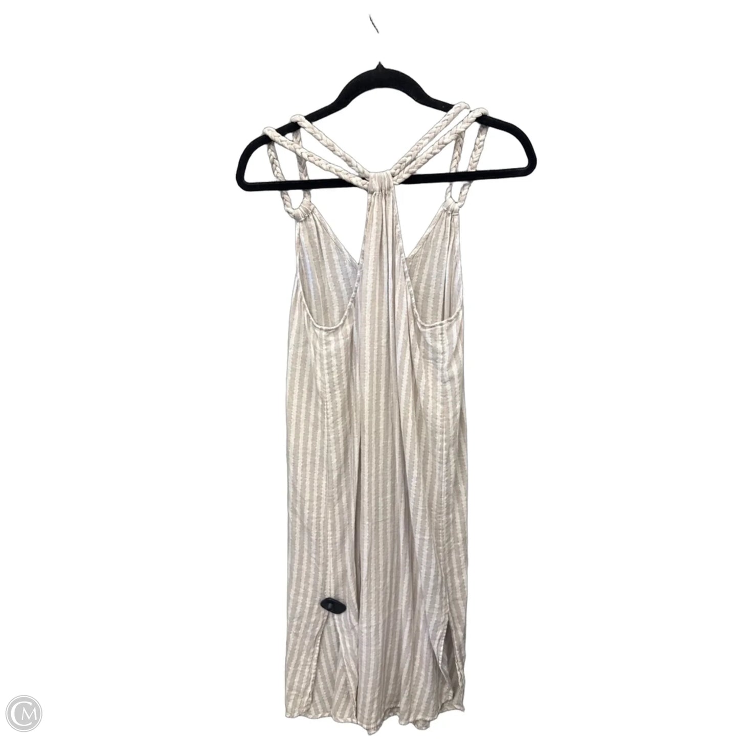 Dress Casual Midi By Clothes Mentor In Striped Pattern, Size: L