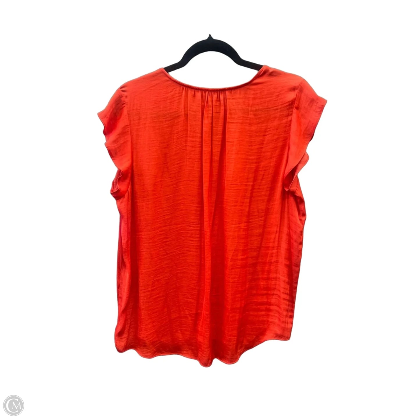 Tunic Short Sleeve By Jones And Co In Red, Size: L