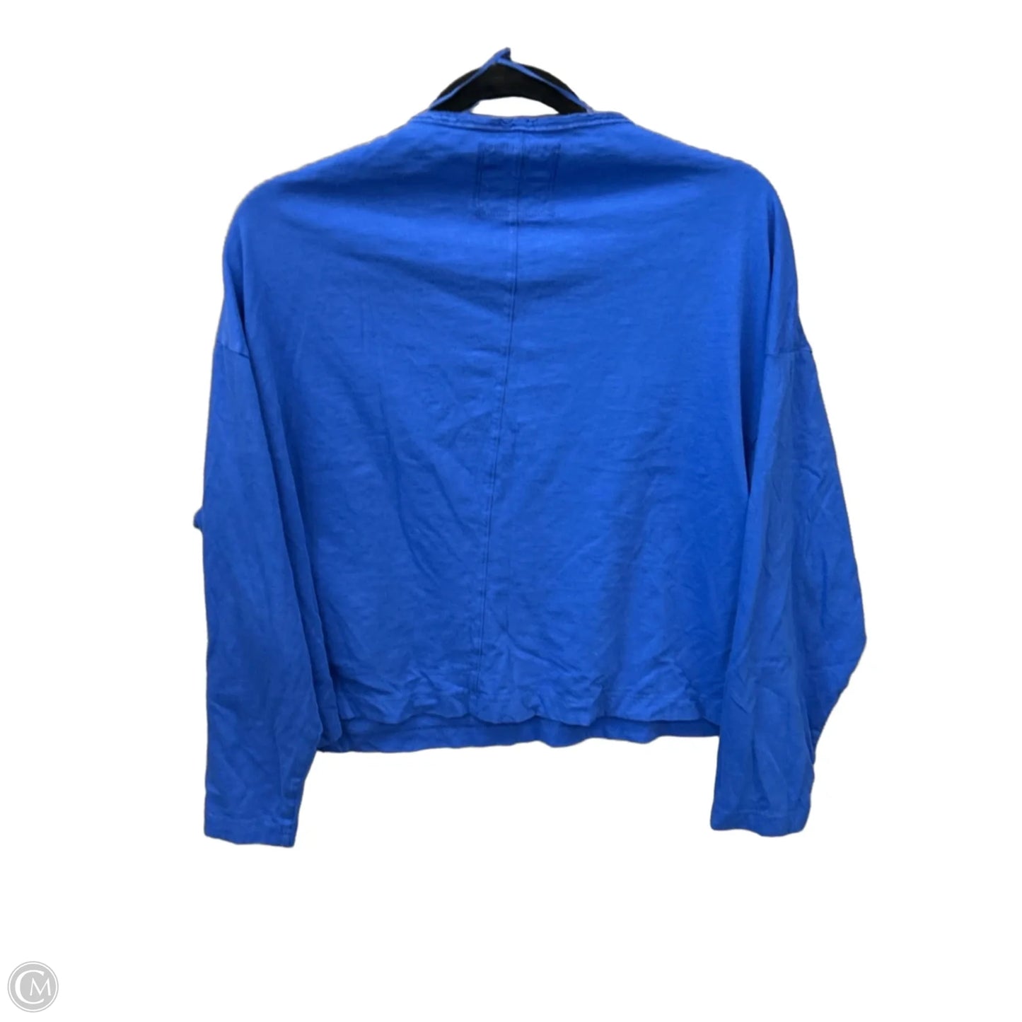 Top Long Sleeve By Aerie In Blue, Size: Sp