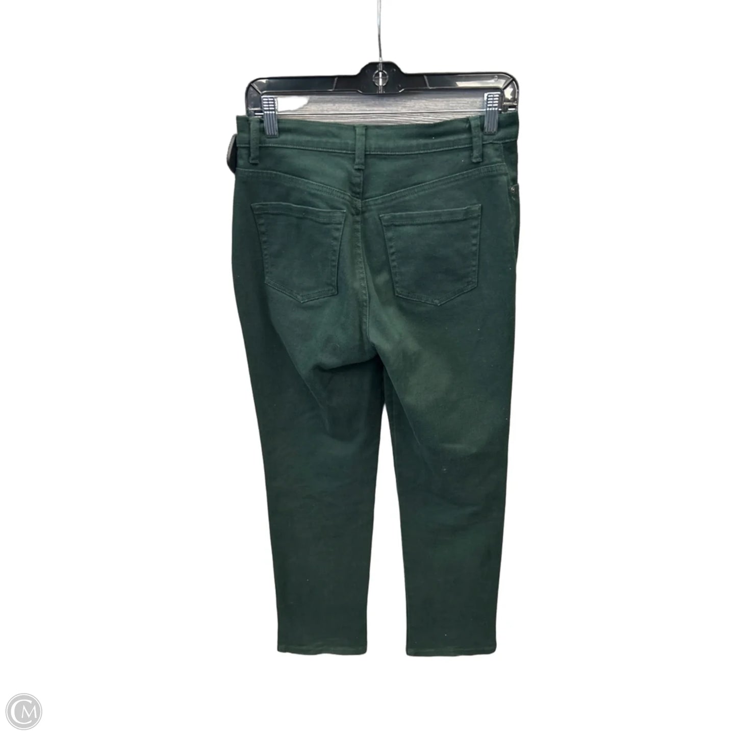 Jeans Straight By Gloria Vanderbilt In Green Denim, Size: 4