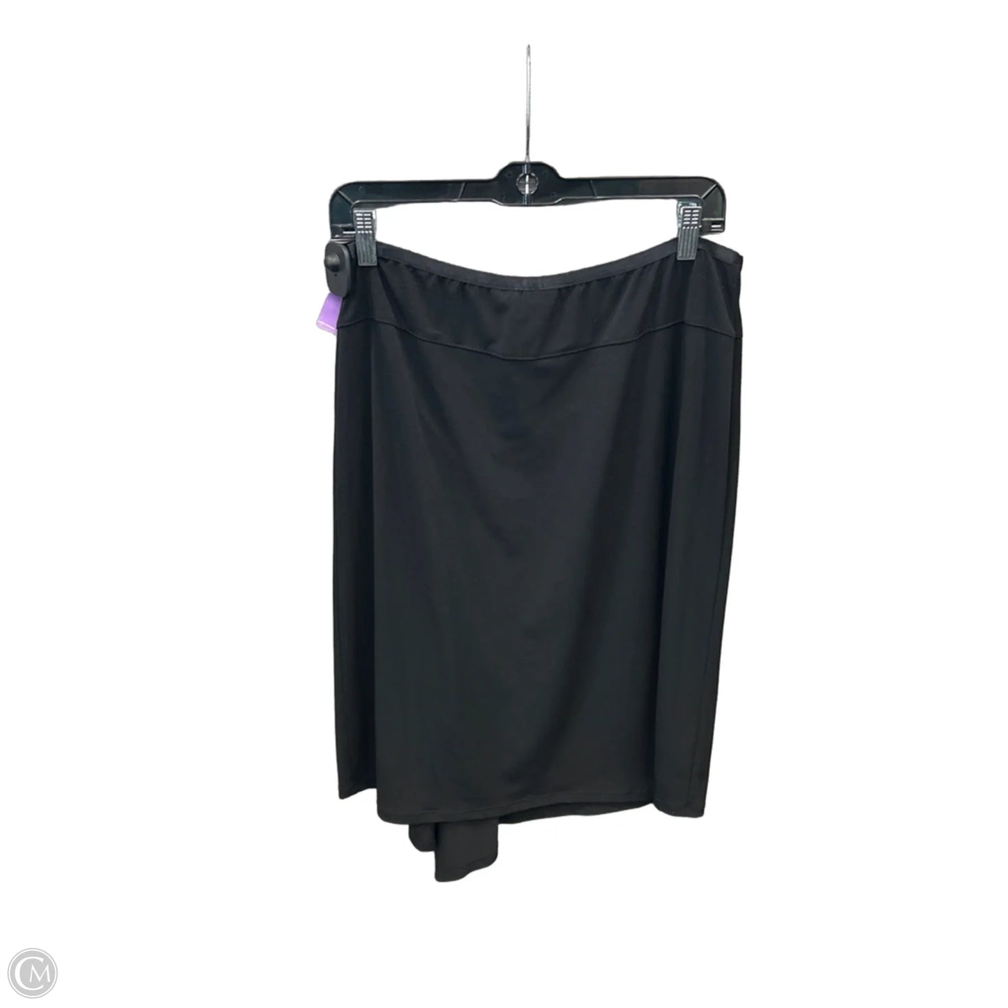 Skirt Midi By Merona In Black, Size: 8