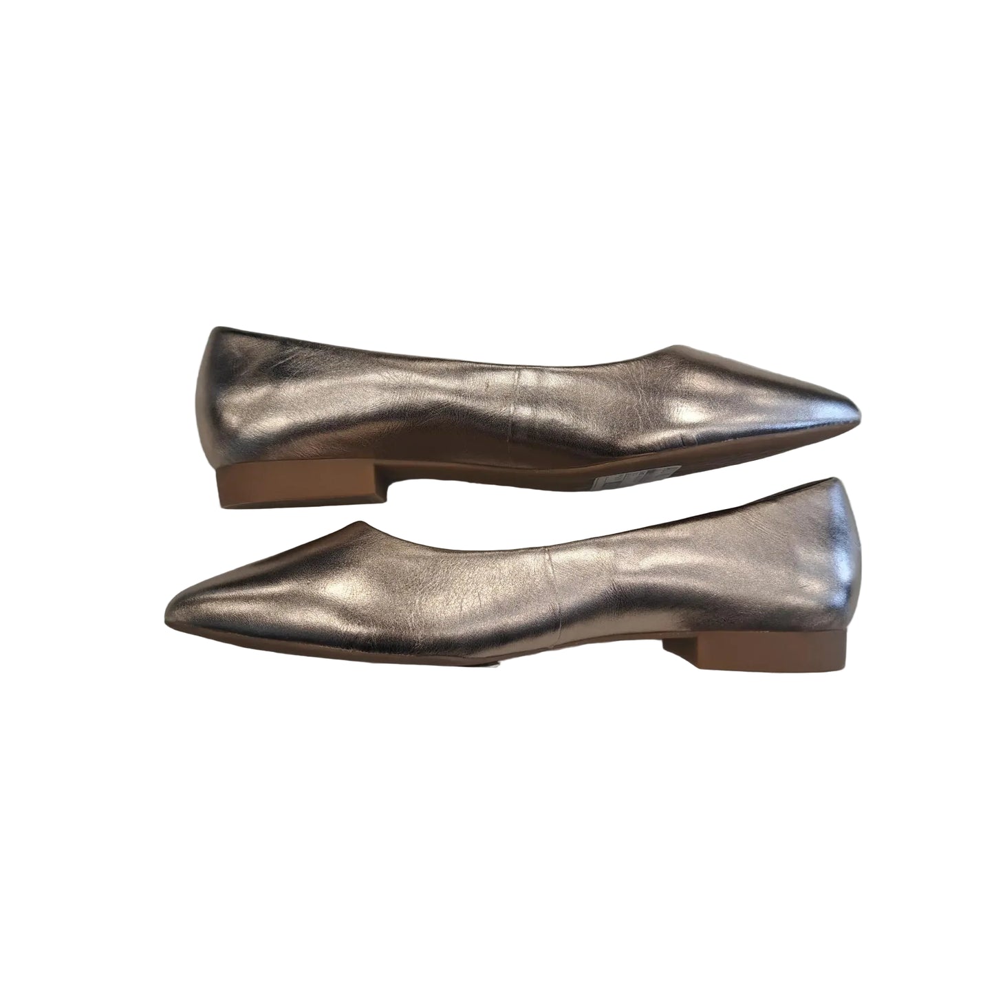 Shoes Heels Block By Clothes Mentor In Gold, Size: 6.5