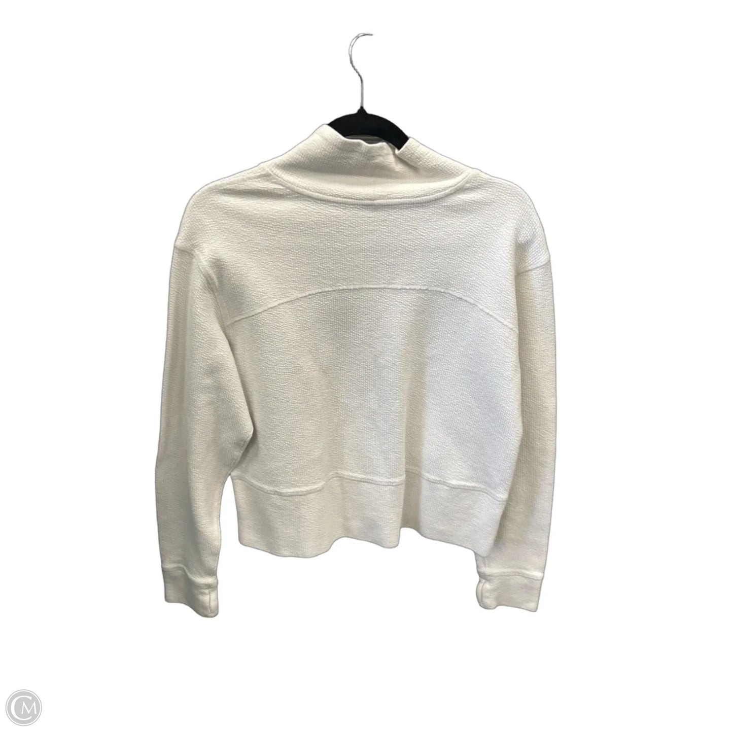 Athletic Sweatshirt Crewneck By 90 Degrees By Reflex In White, Size: Xl