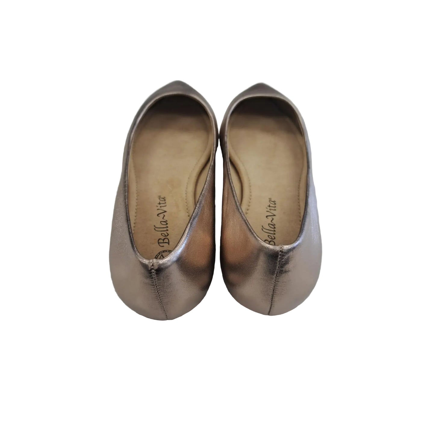 Shoes Heels Block By Clothes Mentor In Gold, Size: 6.5