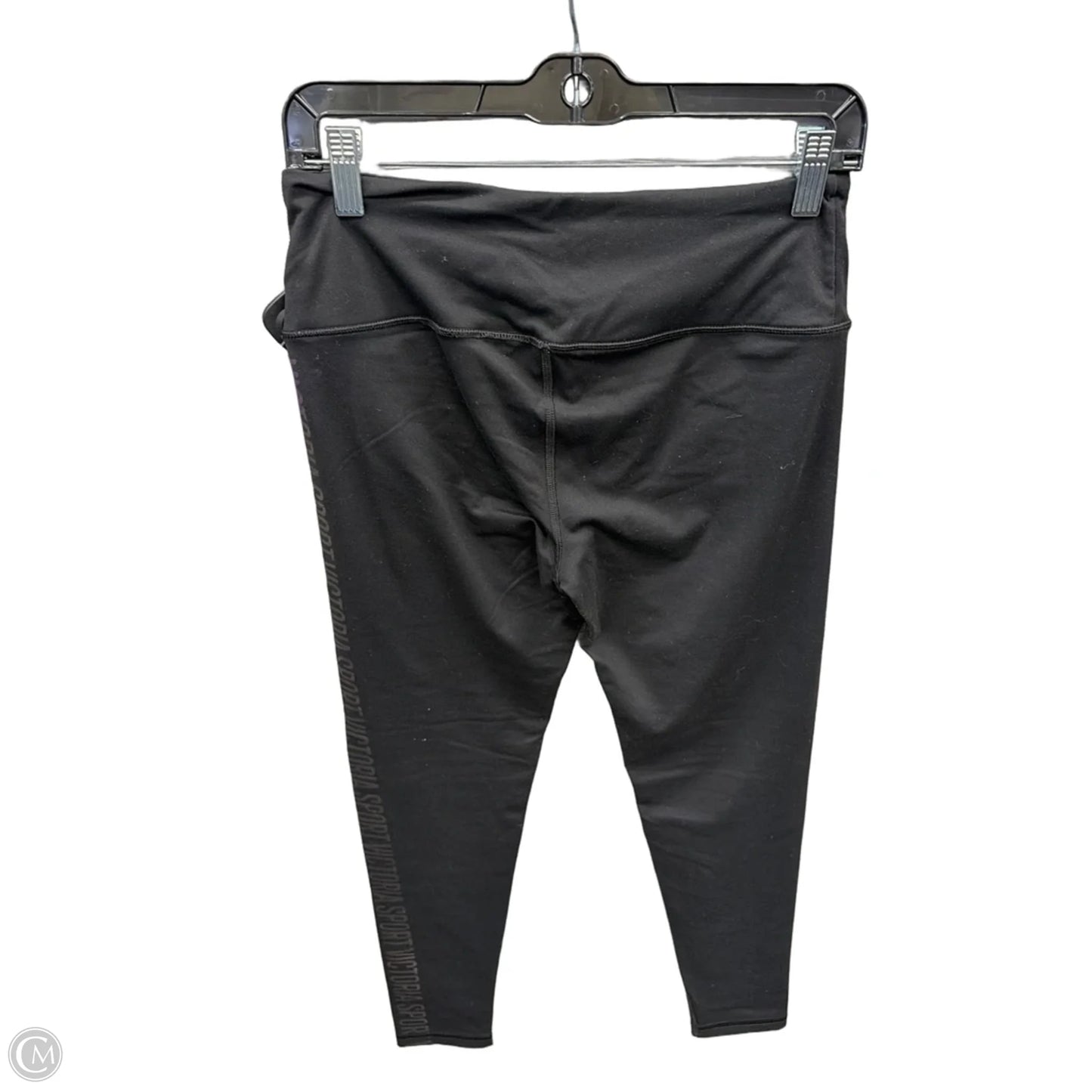 Athletic Leggings By Victorias Secret In Black, Size: M