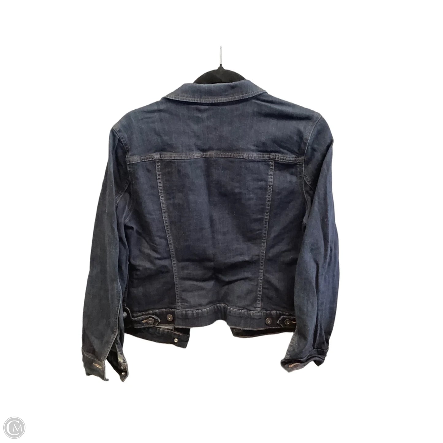 Jacket Denim By Liz Claiborne In Blue Denim, Size: M