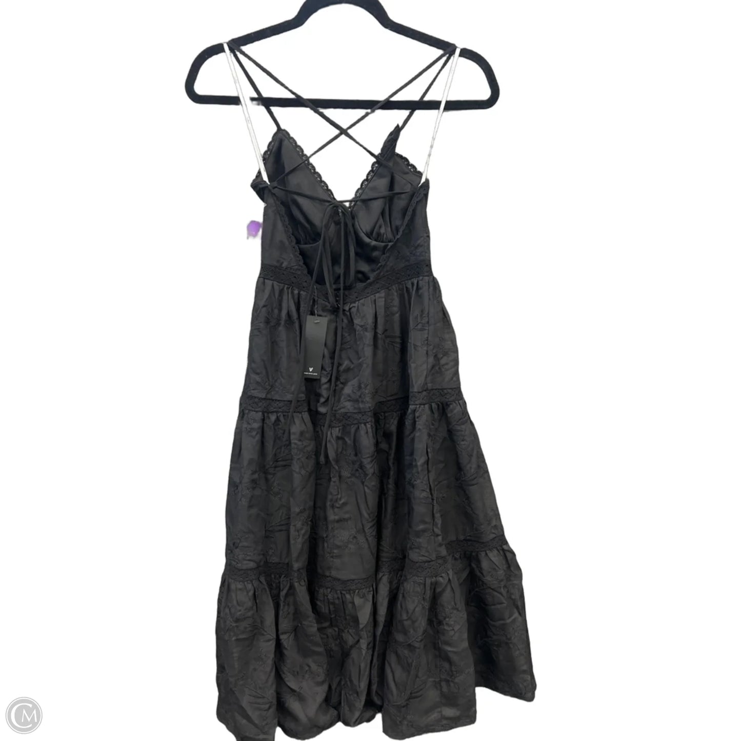 Dress Party Midi By Lulus In Black, Size: Xs