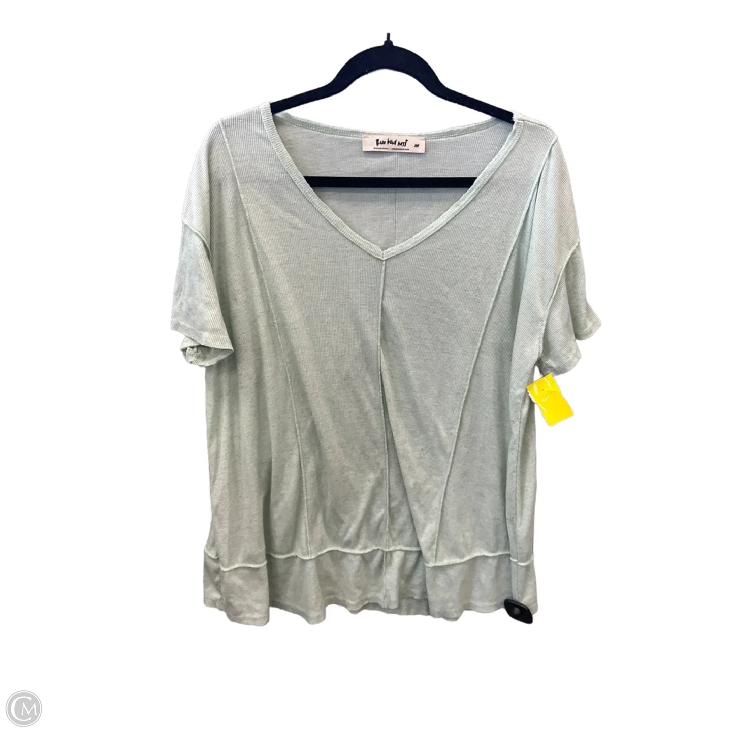 Top Short Sleeve By Three Bird Nest In Green, Size: M