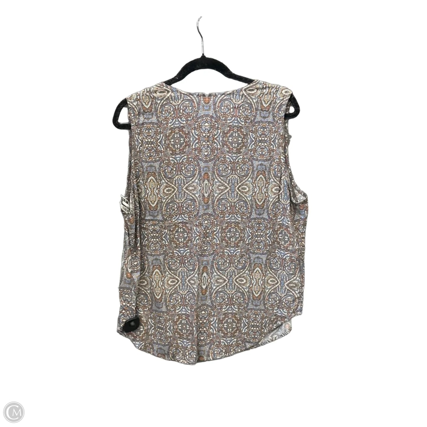 Top Sleeveless By Skyes The Limit In Tan, Size: Xl