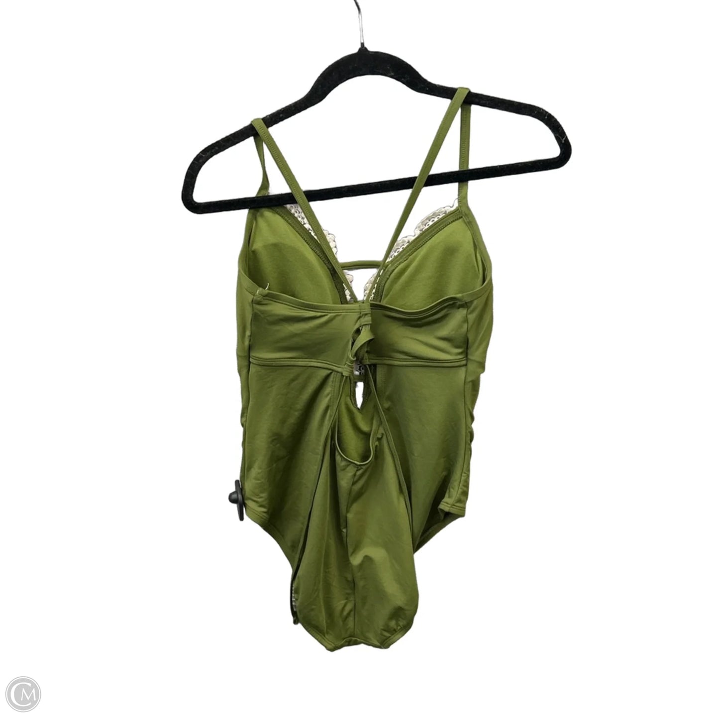 Swimsuit By Time And Tru In Green, Size: L