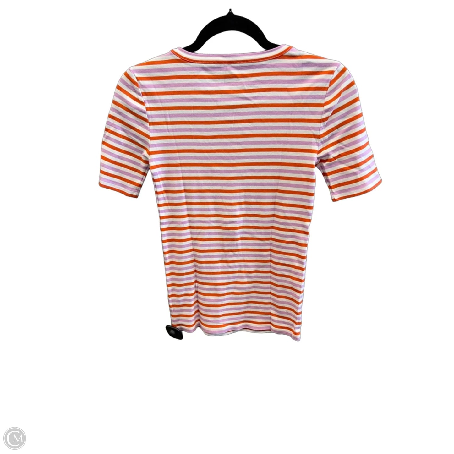 Top Short Sleeve By J. Crew In Striped Pattern, Size: Xs