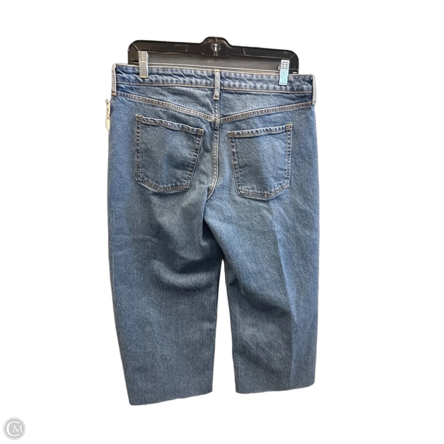 Jeans Wide Leg By Old Navy In Blue Denim, Size: 10p