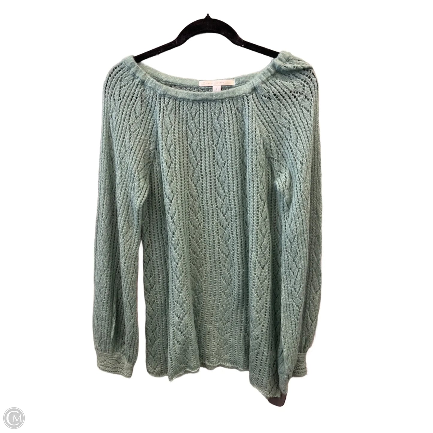 Top Long Sleeve By Lc Lauren Conrad In Green, Size: S