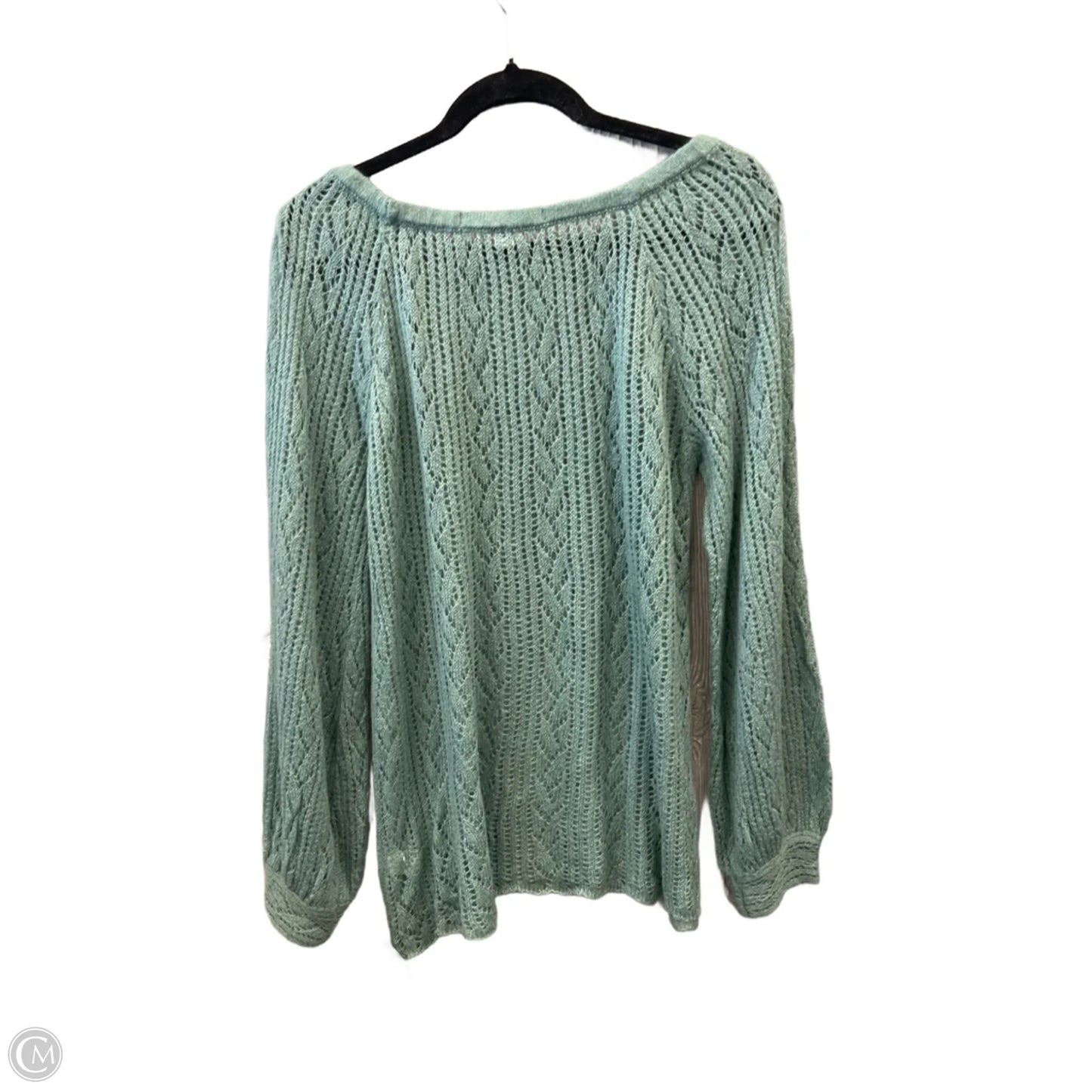 Top Long Sleeve By Lc Lauren Conrad In Green, Size: S