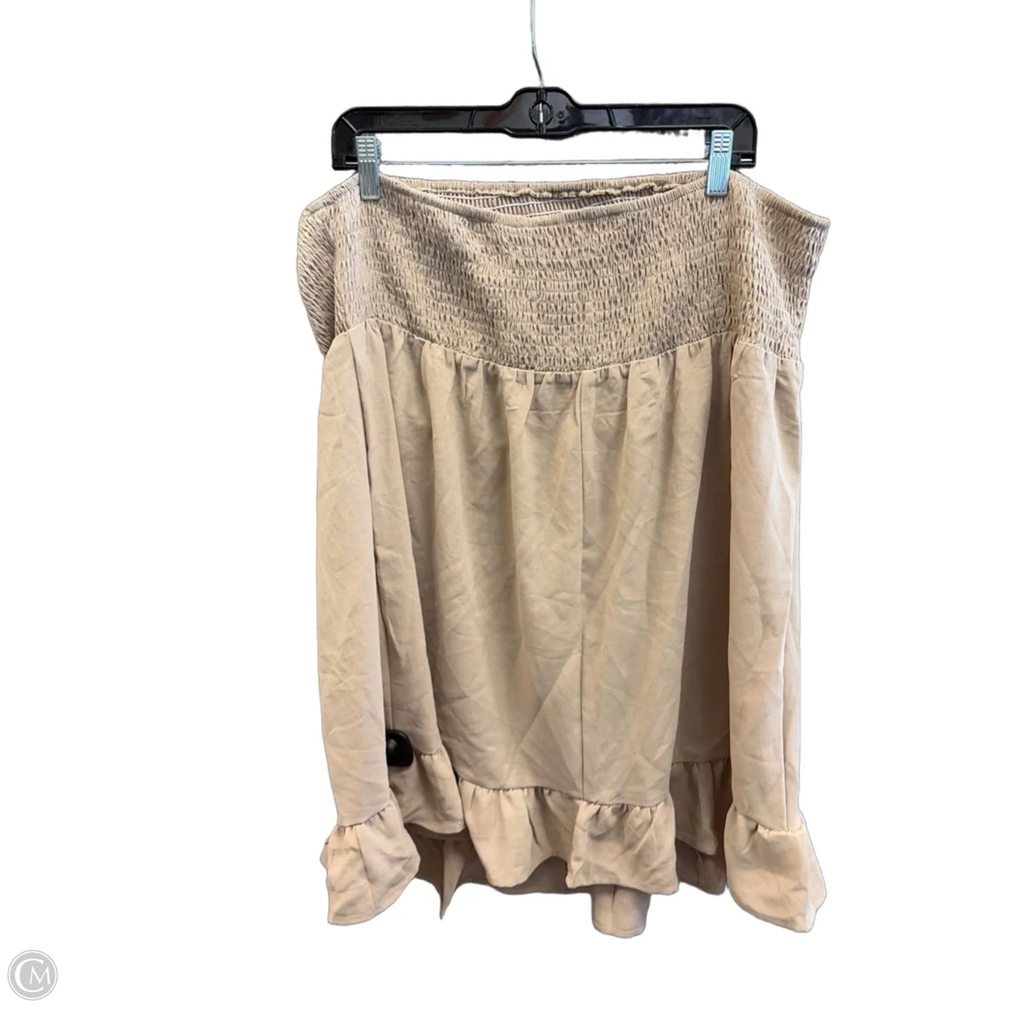 Dress Casual Short By Shein In Brown, Size: 3x
