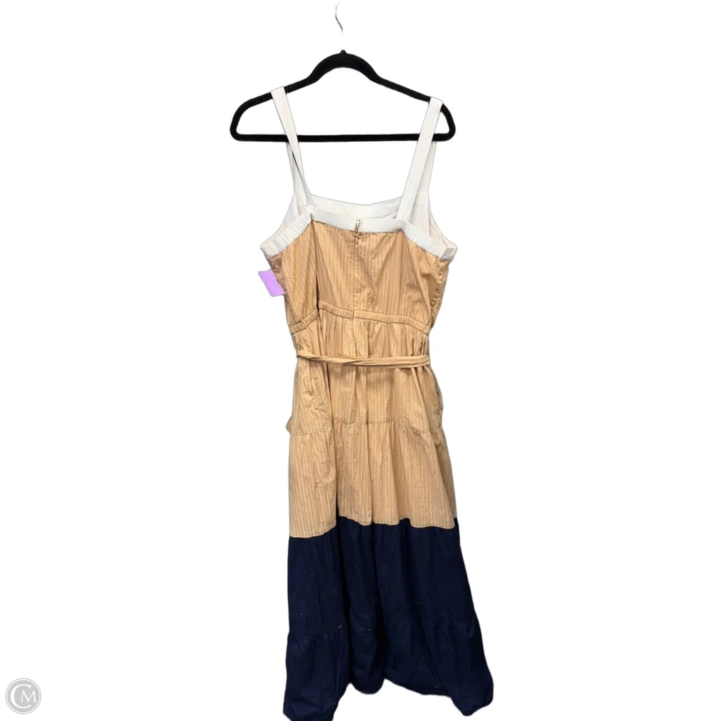Dress Casual Maxi By Lane Bryant In Tan, Size: Xl
