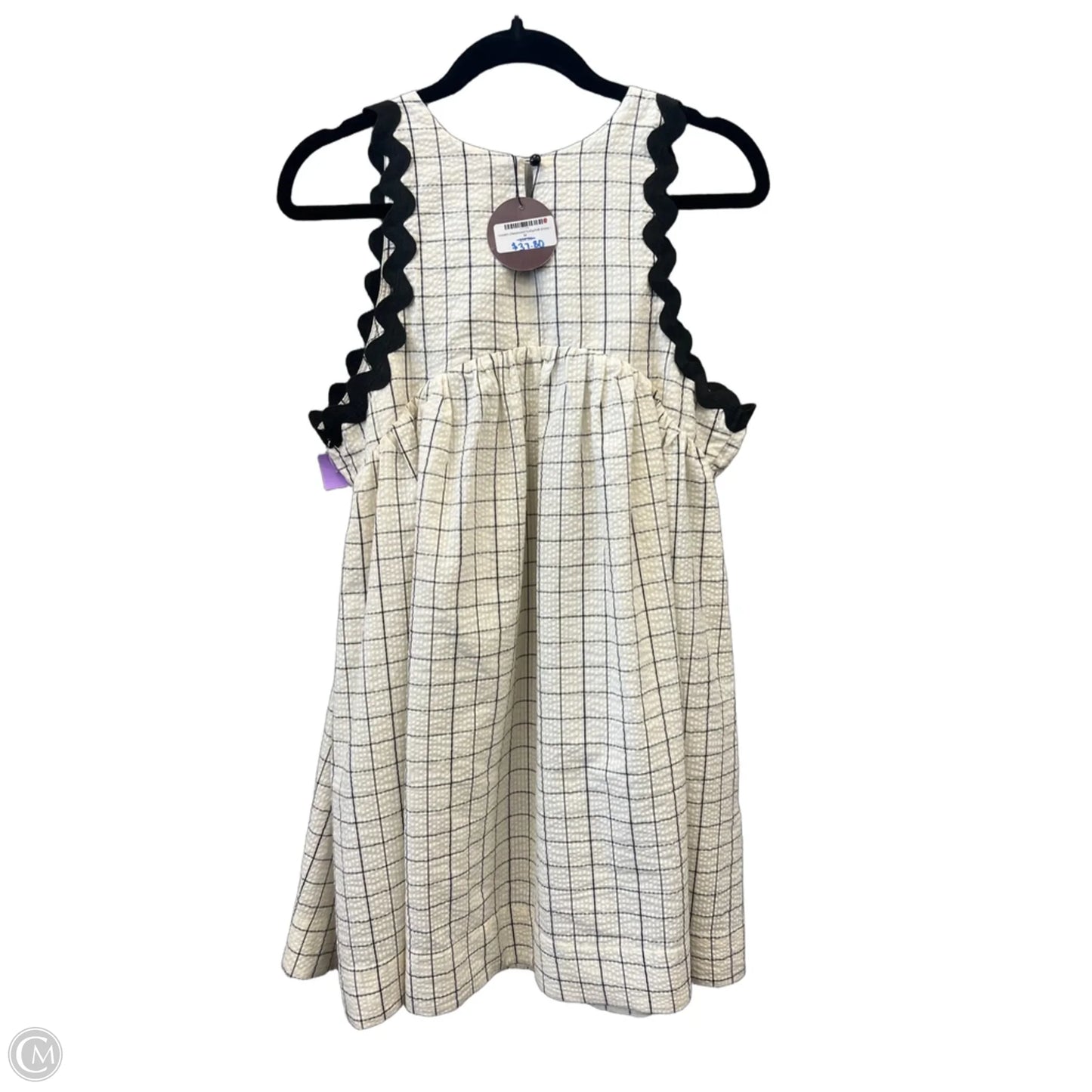 Dress Casual Short By Eesome In Cream, Size: M
