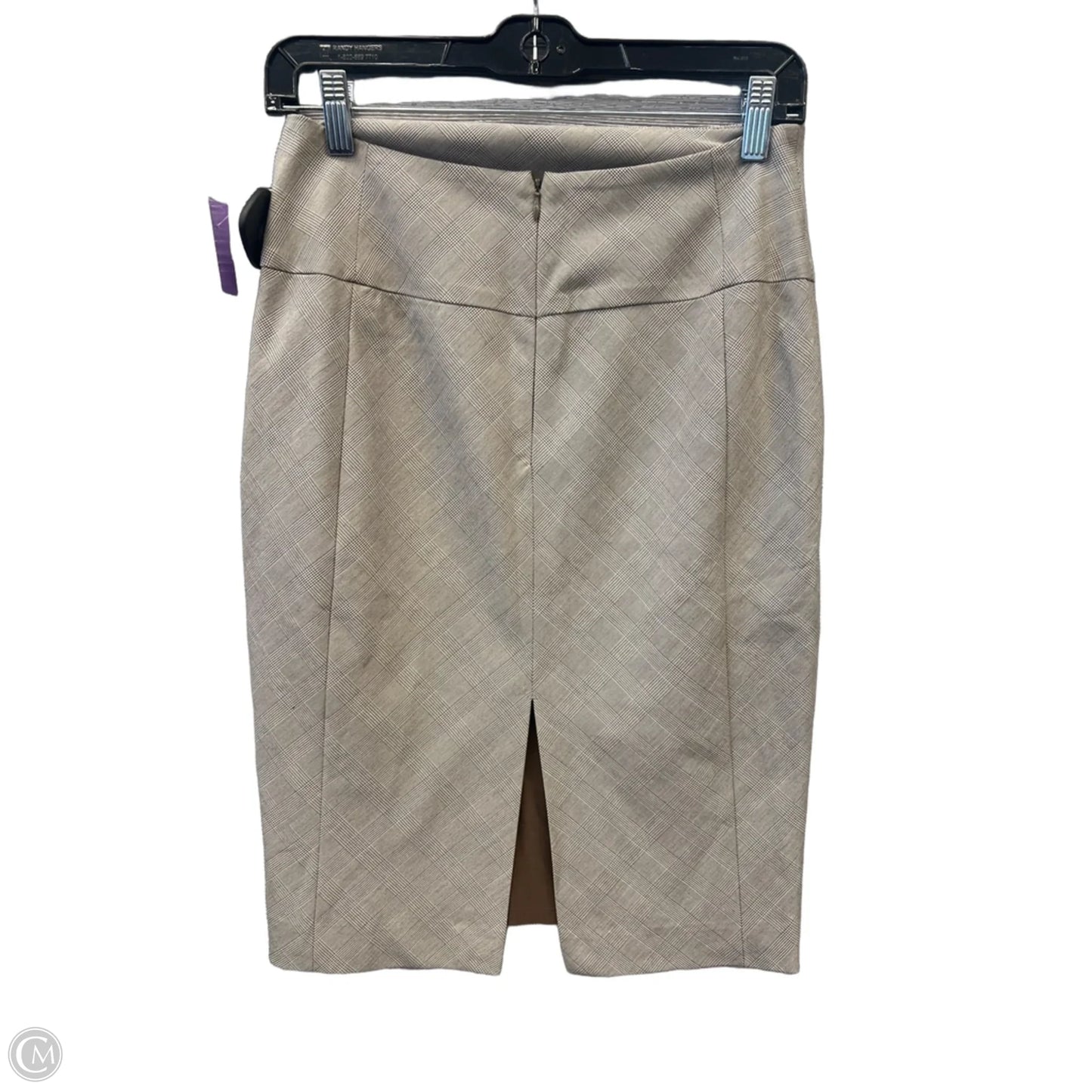 Skirt Midi By Express Design Studio In Brown, Size: 4