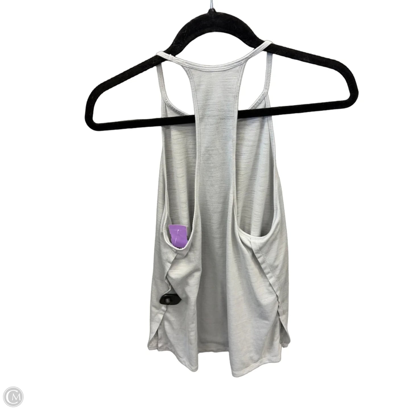 Athletic Tank Top By Under Armour In Grey, Size: S