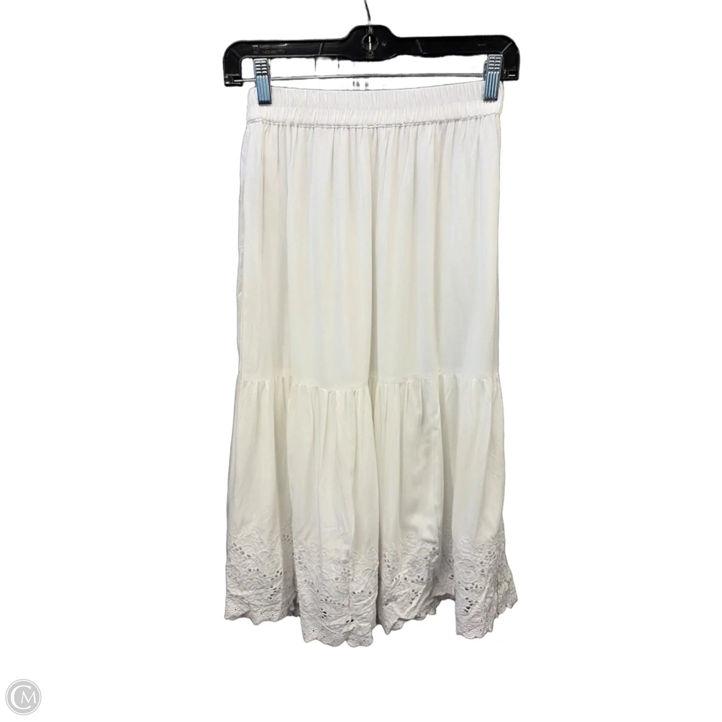 Skirt Midi By Sim & Sam In White, Size: 4