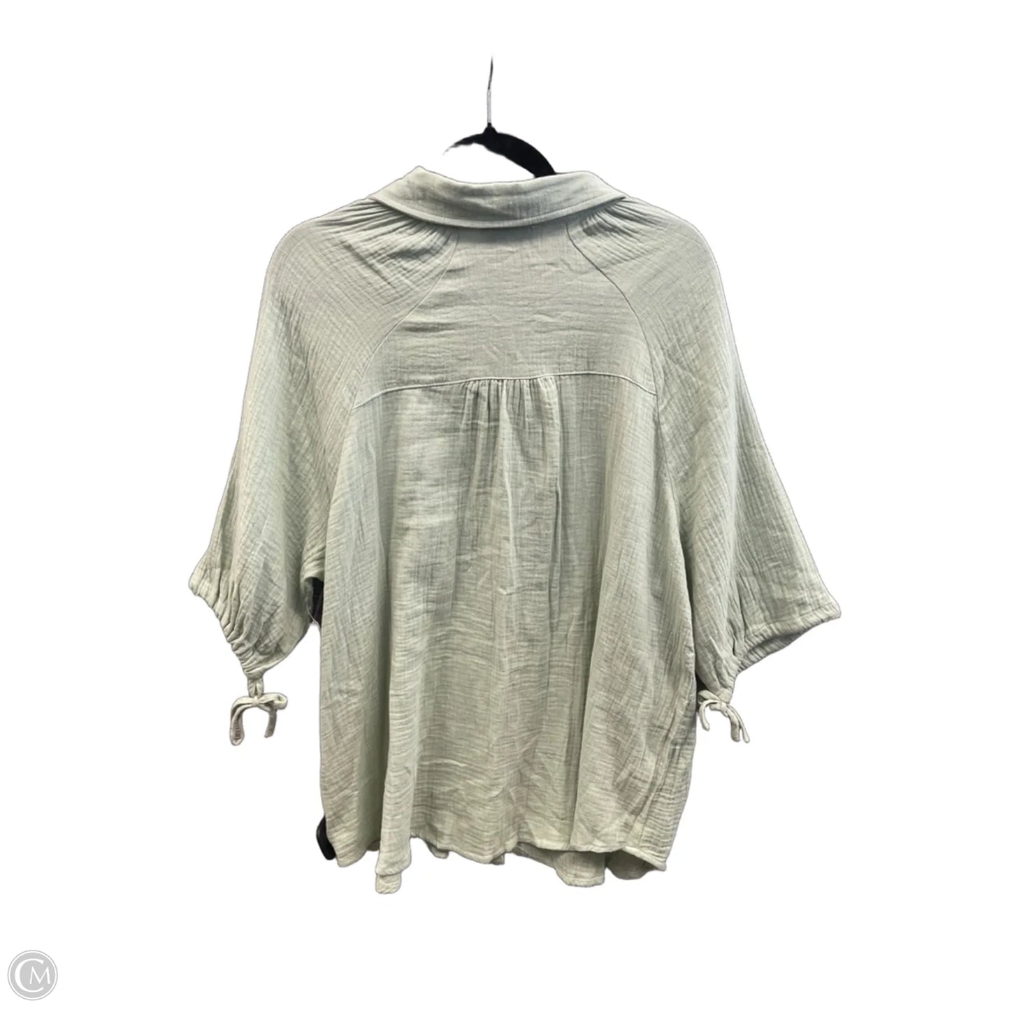 Tunic 3/4 Sleeve By Hayden La In Green, Size: S