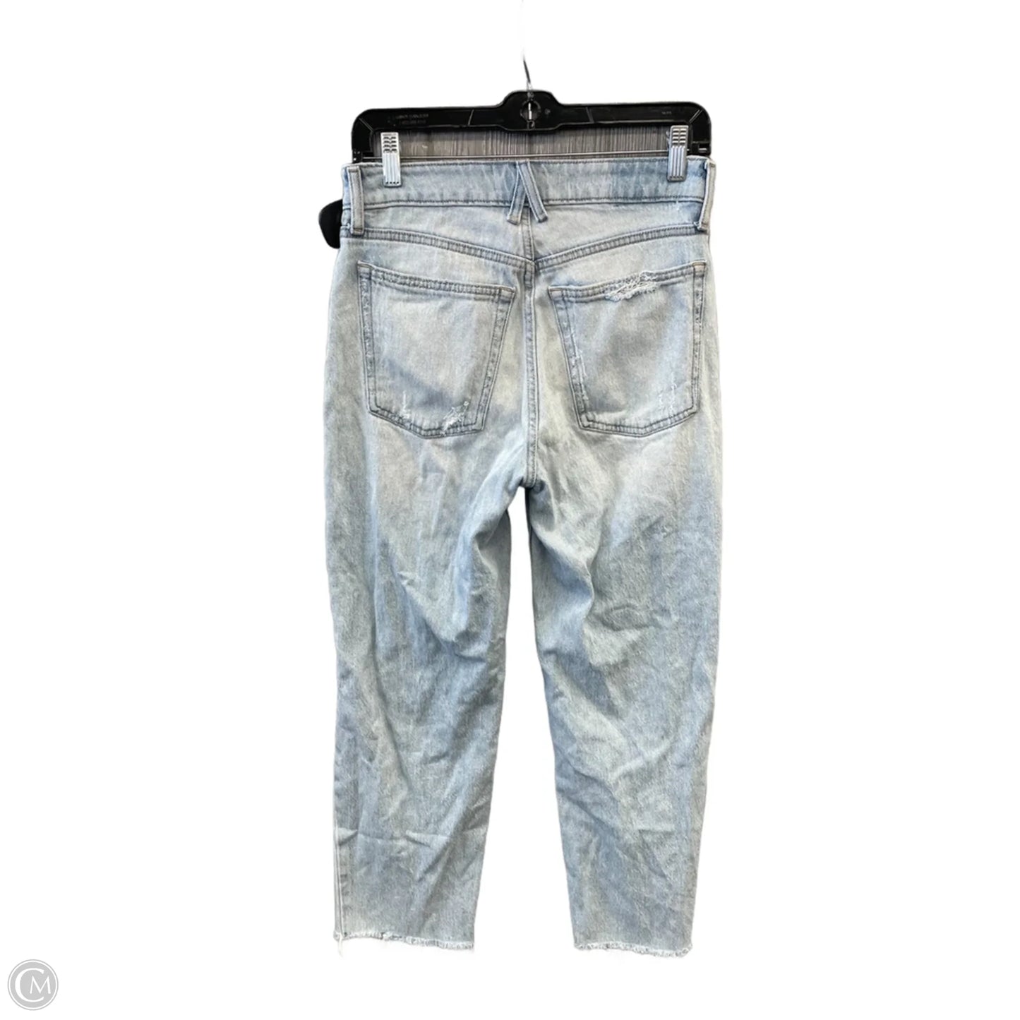 Jeans Straight By Clothes Mentor In Blue Denim, Size: 4