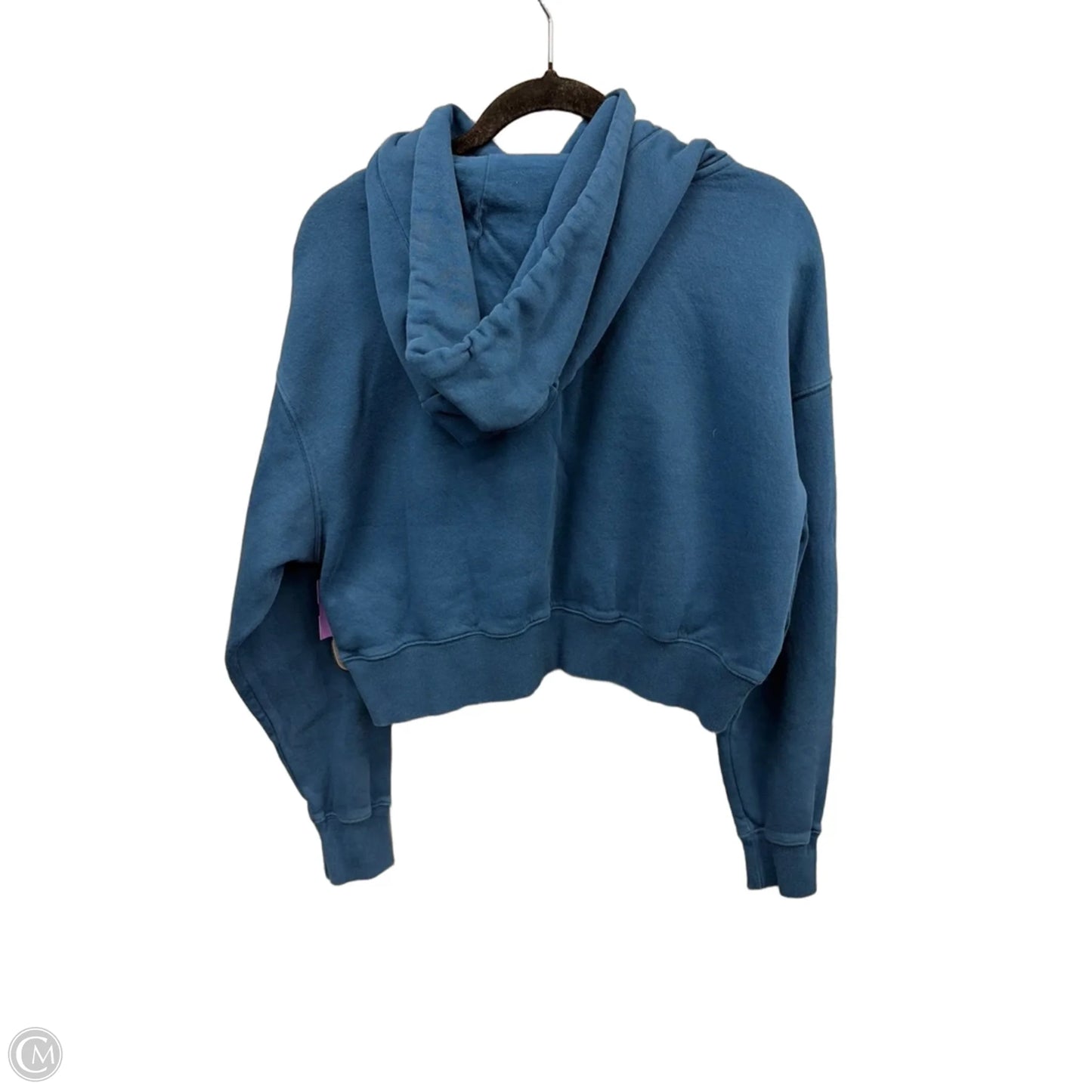Sweatshirt Hoodie By Nike Apparel In Blue, Size: M