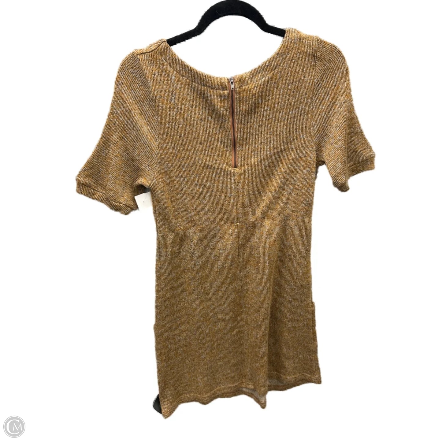 Dress Casual Short By Mine In Yellow, Size: M