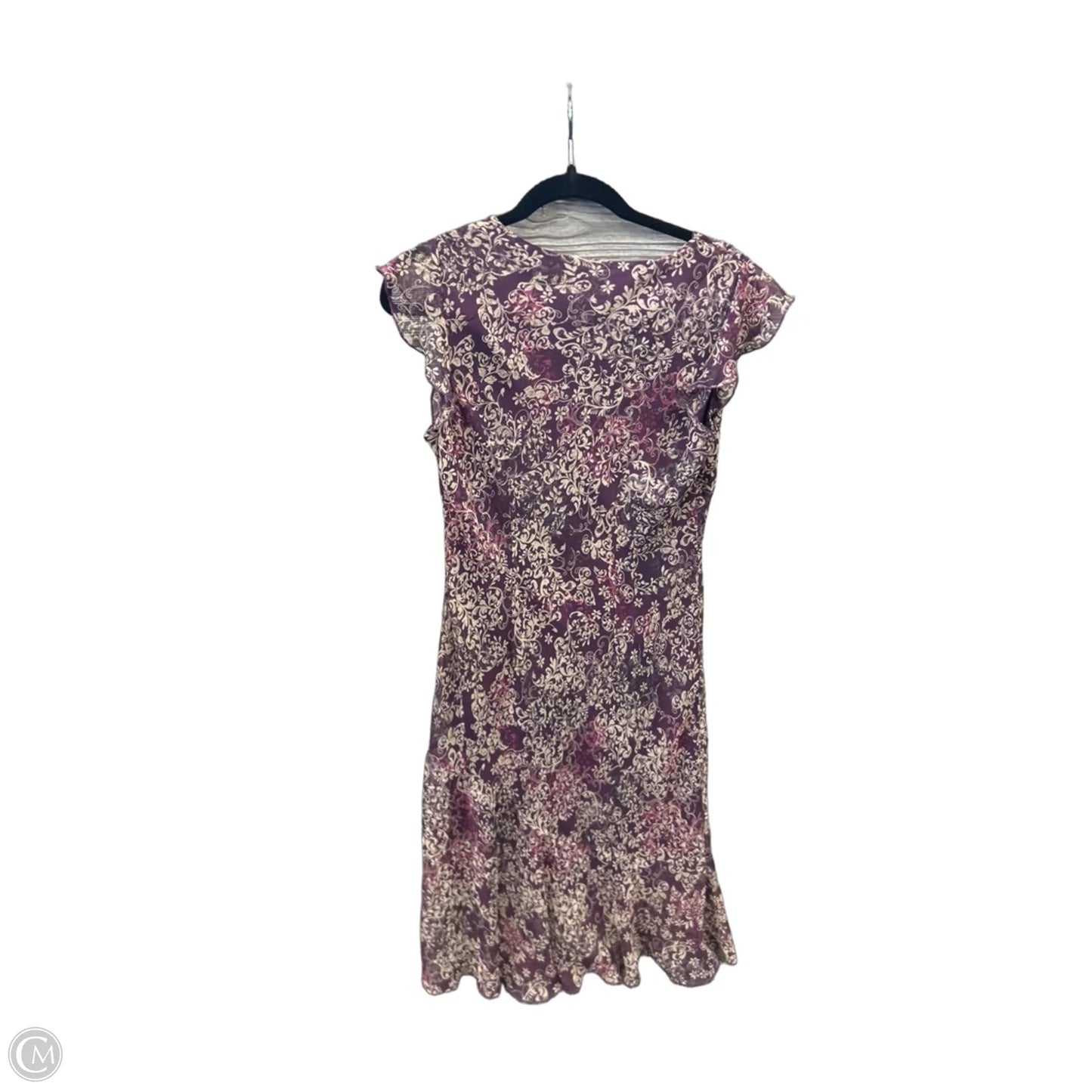 Dress Casual Midi By Clothes Mentor In Purple, Size: Lp
