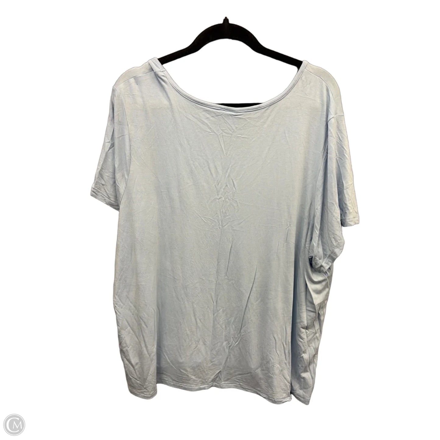 Top Short Sleeve Basic By Old Navy In Blue, Size: 2x