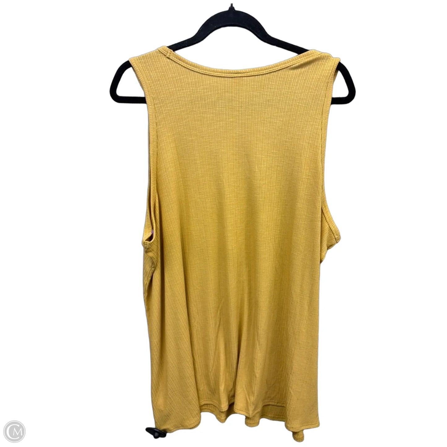 Tunic Sleeveless By Old Navy In Yellow, Size: Xxl
