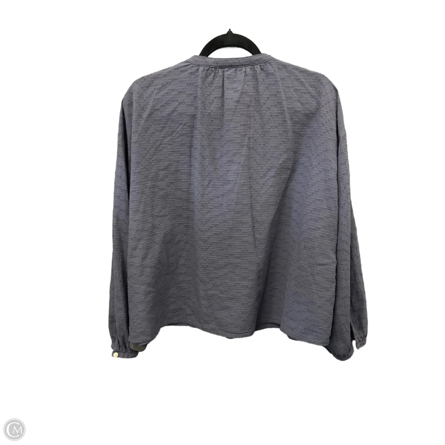 Top Long Sleeve By Universal Thread In Blue, Size: M