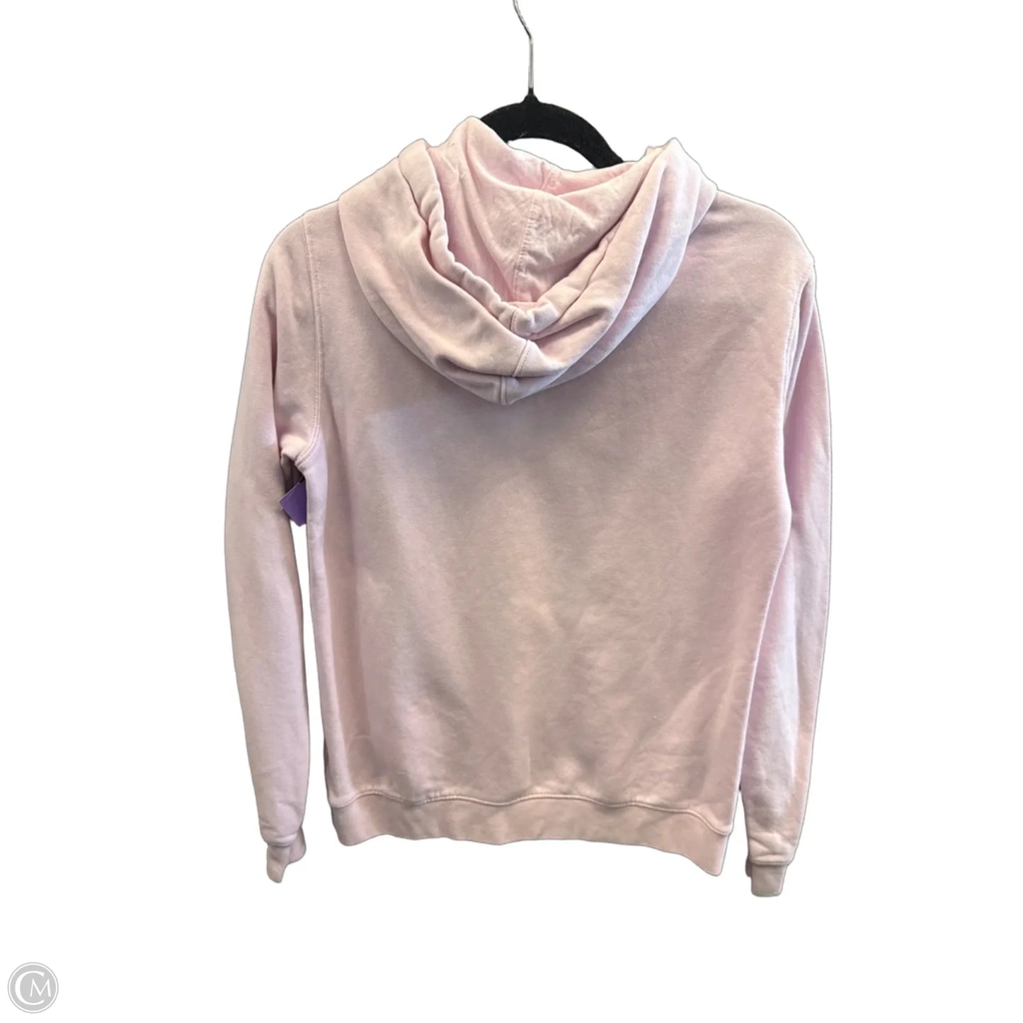 Sweatshirt Hoodie By Nike In Pink, Size: L
