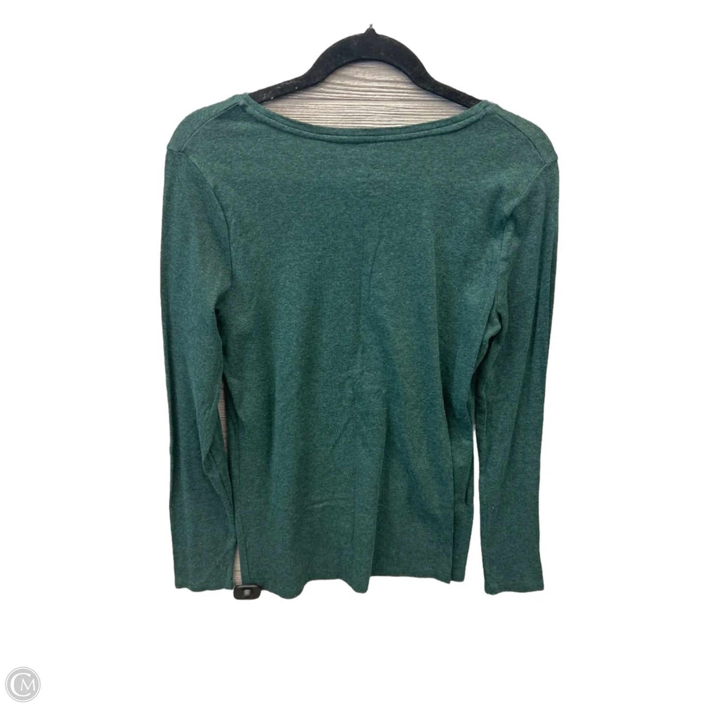 Top Long Sleeve Basic By A New Day In Green, Size: L