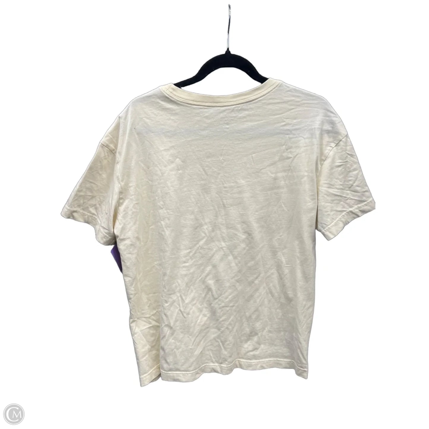 Top Short Sleeve By Nike Apparel In Yellow, Size: M