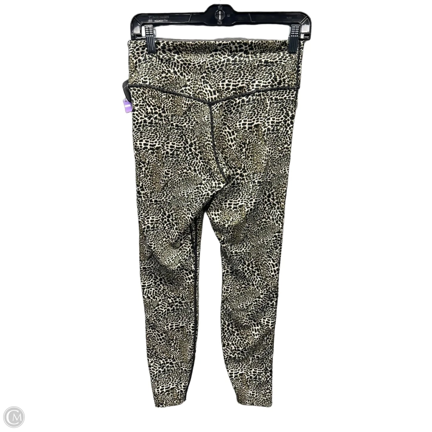 Athletic Leggings By Nike Apparel In Animal Print, Size: M